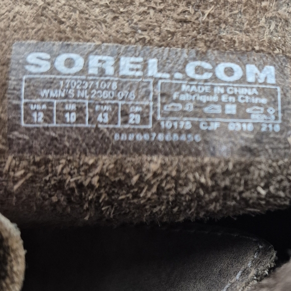 Sorel Addington Lace-Up Booties - Size 12 - Picture 15 of 16